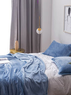 Cloudsoft Solid Plush Throw Blanket original reference image 52