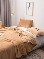 Cloudsoft Solid Plush Throw Blanket original reference image 63