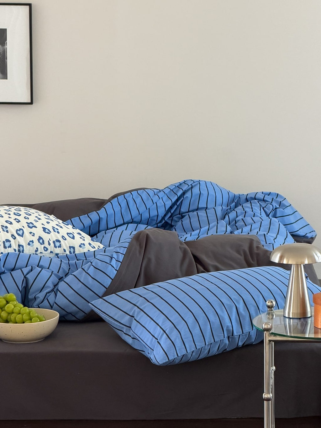 Collage Plaid Cotton Duvet Cover Set original reference image 2