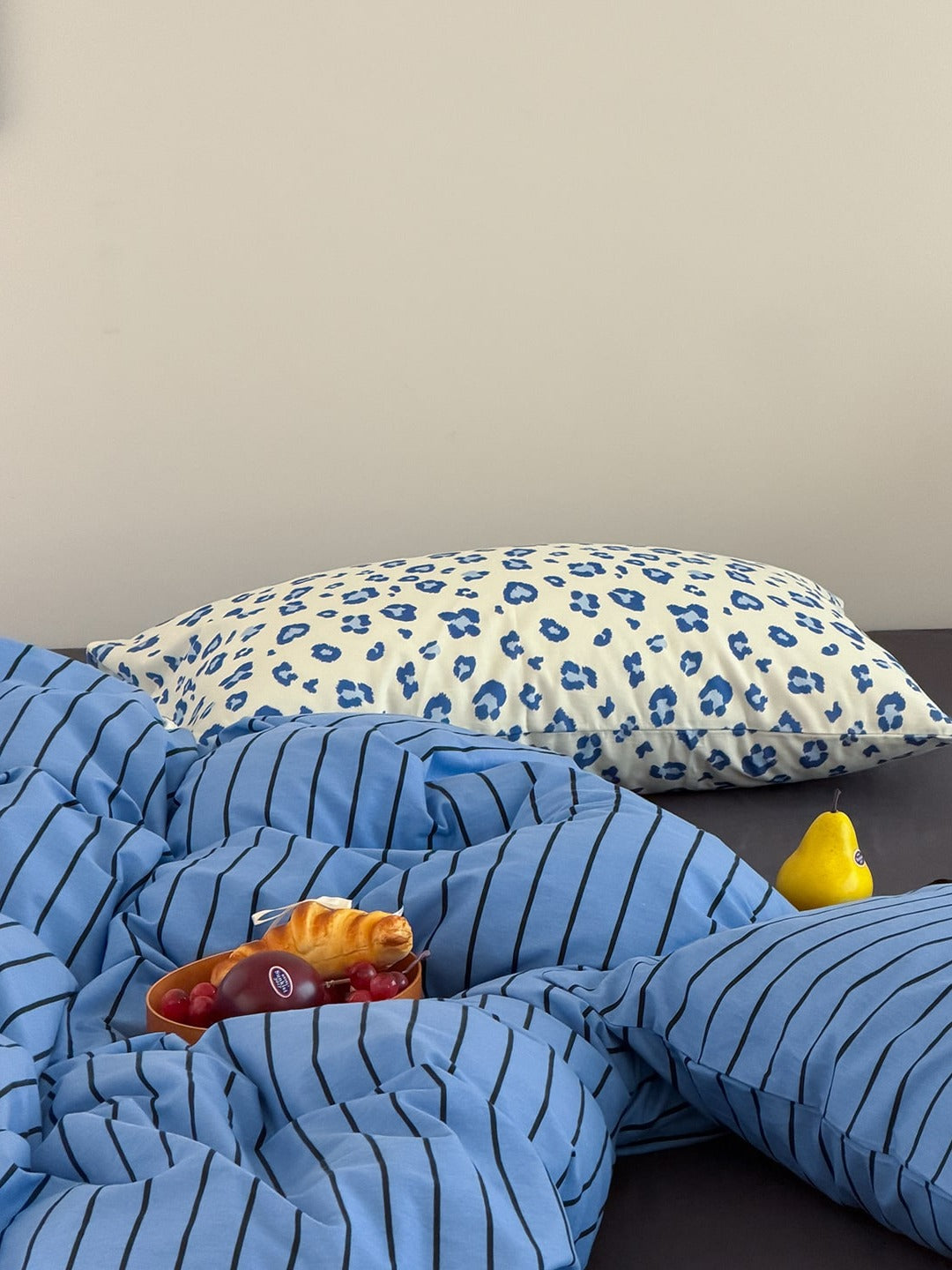 Collage Plaid Cotton Duvet Cover Set original reference image 4