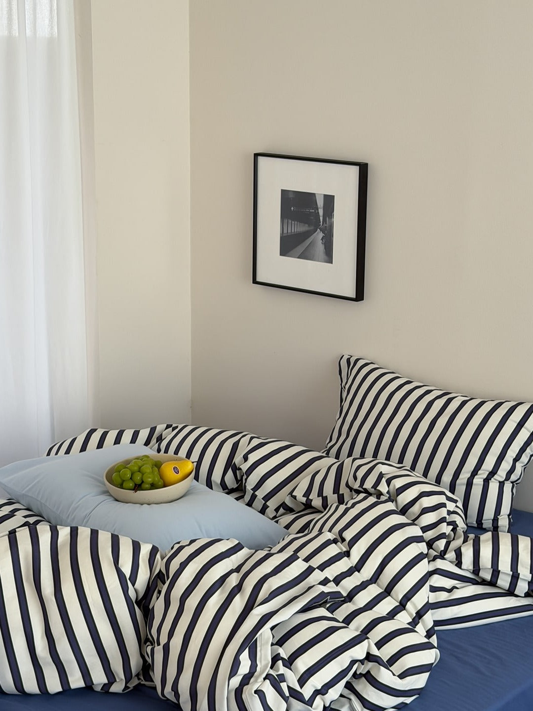 Collage Plaid Cotton Duvet Cover Set original reference image 9