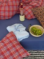 Collage Plaid Cotton Duvet Cover Set original reference image 22