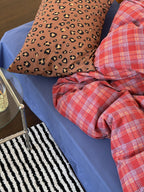 Collage Plaid Cotton Duvet Cover Set original reference image 24