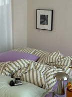 Collage Plaid Cotton Duvet Cover Set original reference image 38