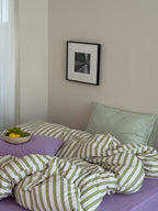 Collage Plaid Cotton Duvet Cover Set original reference image 39