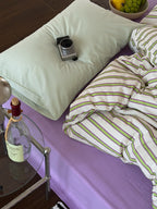Collage Plaid Cotton Duvet Cover Set original reference image 42