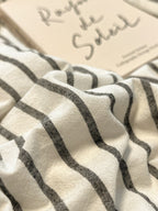 Colorblock Stitch Washed Cotton Duvet Cover original reference image 31