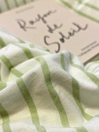 Colorblock Stitch Washed Cotton Duvet Cover original reference image 46