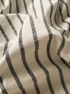 Colorblock Stitch Washed Cotton Duvet Cover original reference image 49