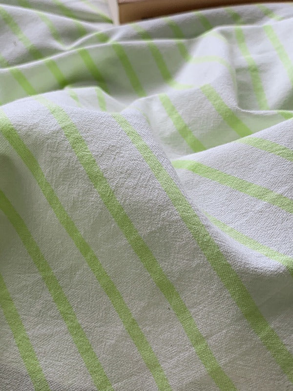 Colorblock Stitch Washed Cotton Duvet Cover original reference image 70