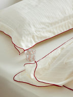 Contour Edge Cotton Jacquard Duvet Cover Set original reference image 3