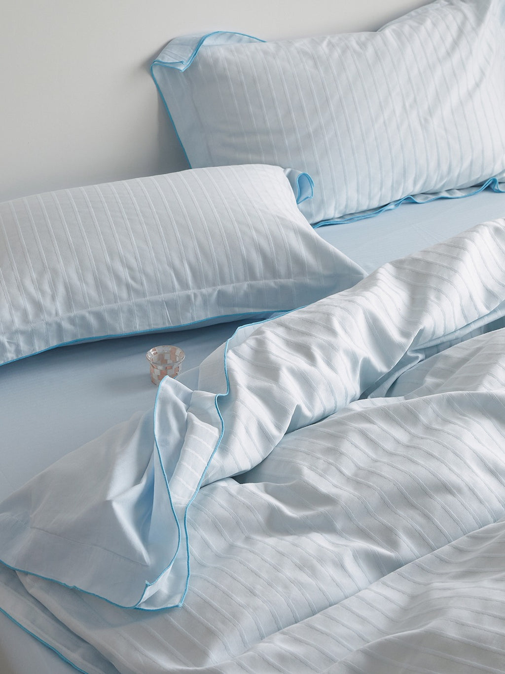 Contour Edge Cotton Jacquard Duvet Cover Set original reference image 10