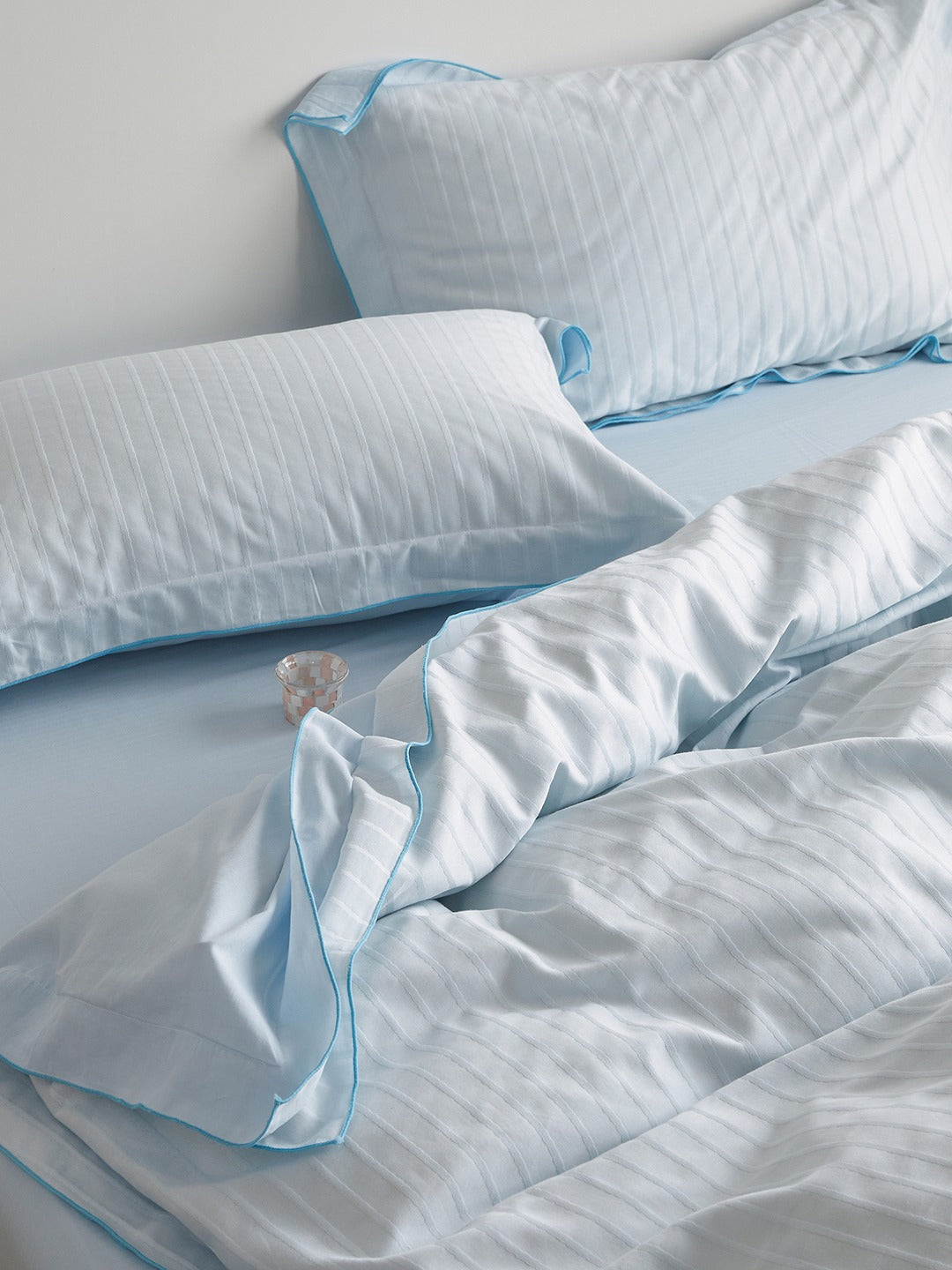 Contour Edge Cotton Jacquard Duvet Cover Set original reference image 10