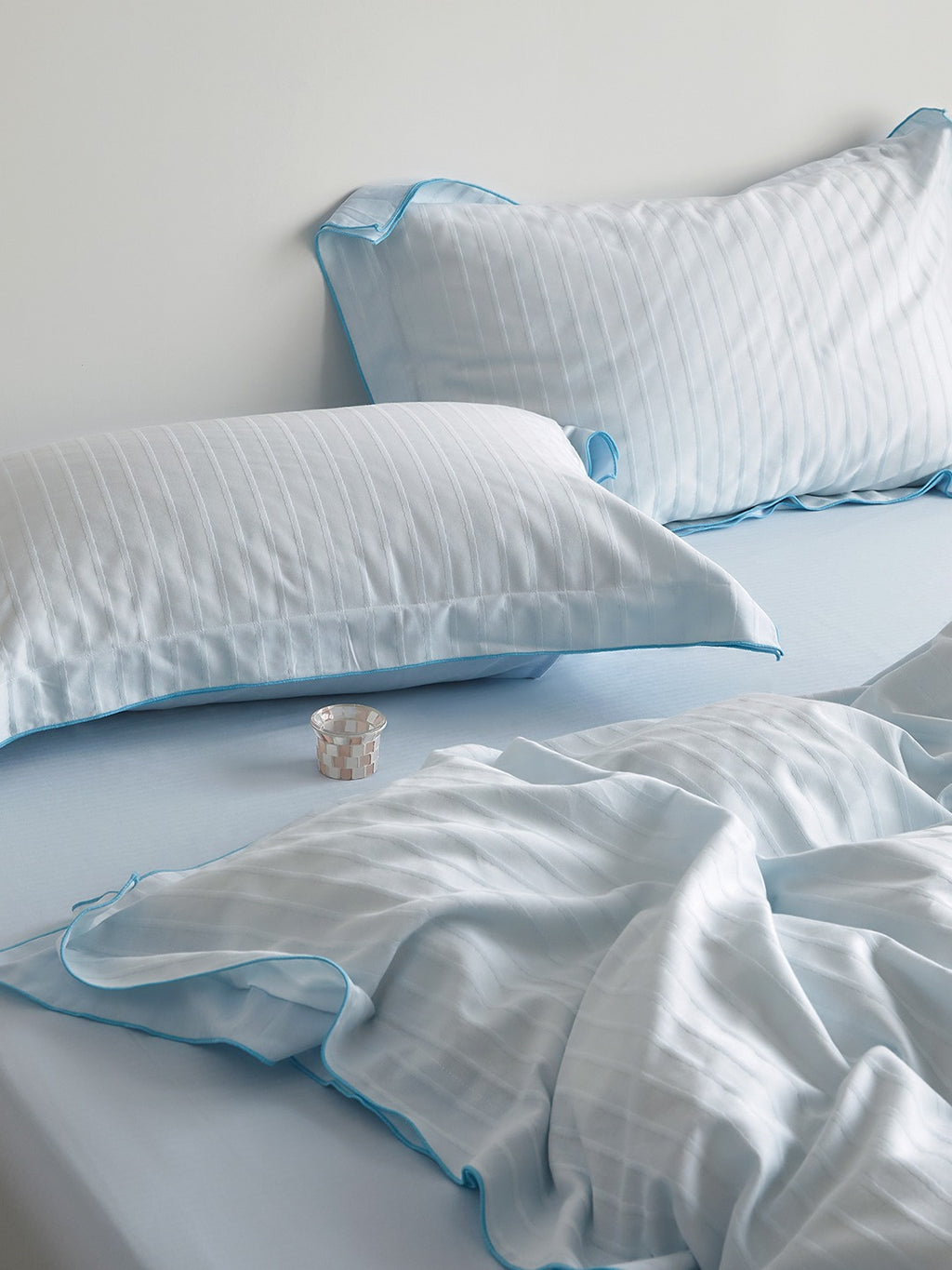Contour Edge Cotton Jacquard Duvet Cover Set original reference image 12