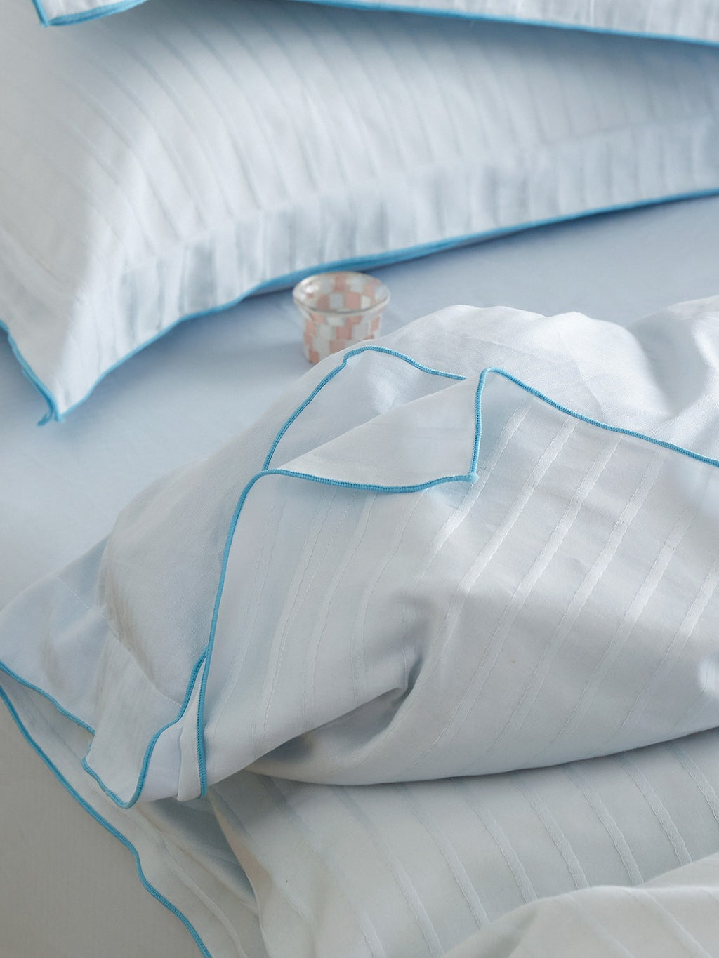 Contour Edge Cotton Jacquard Duvet Cover Set original reference image 13
