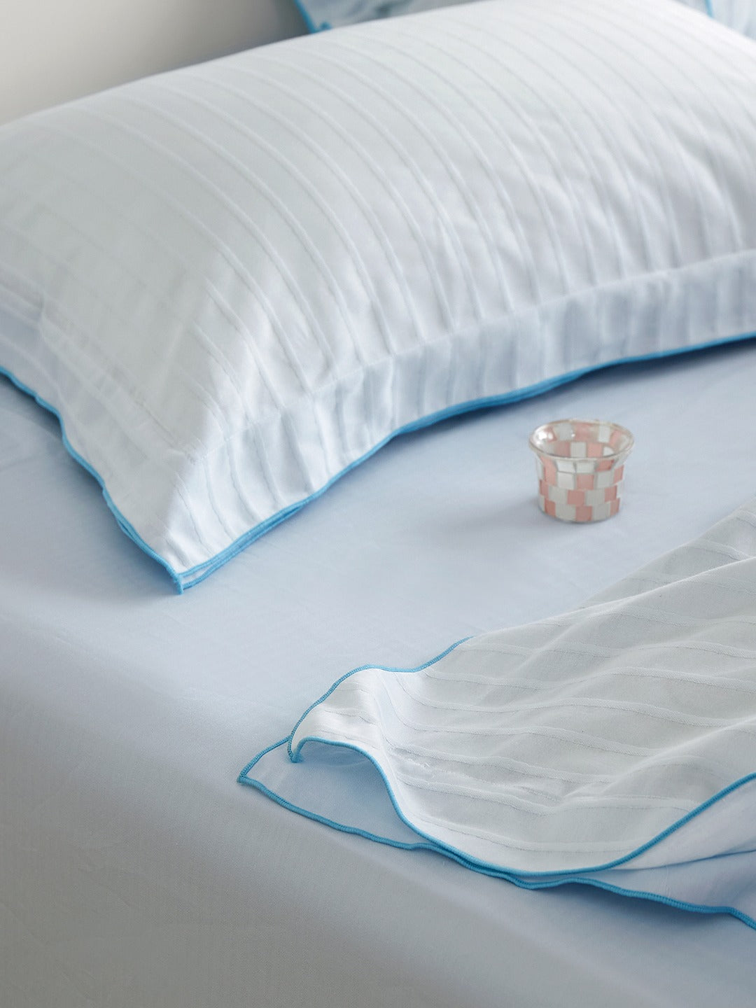Contour Edge Cotton Jacquard Duvet Cover Set original reference image 14