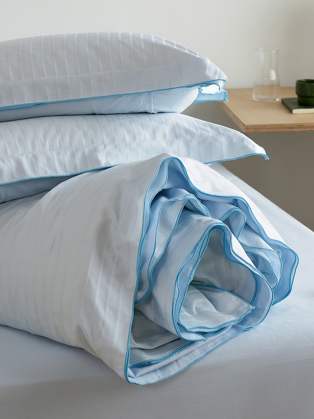 Contour Edge Cotton Jacquard Duvet Cover Set original reference image 15