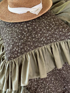 Coquette Floral Ruffle Duvet Cover