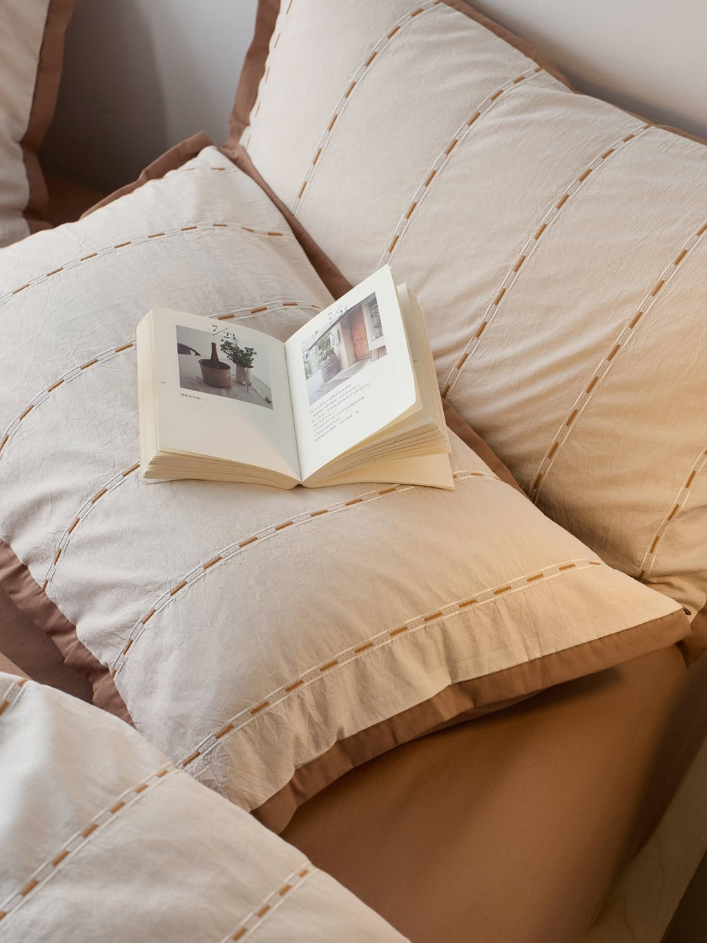 Cordline Cotton Jacquard Duvet Cover Set original reference image 4