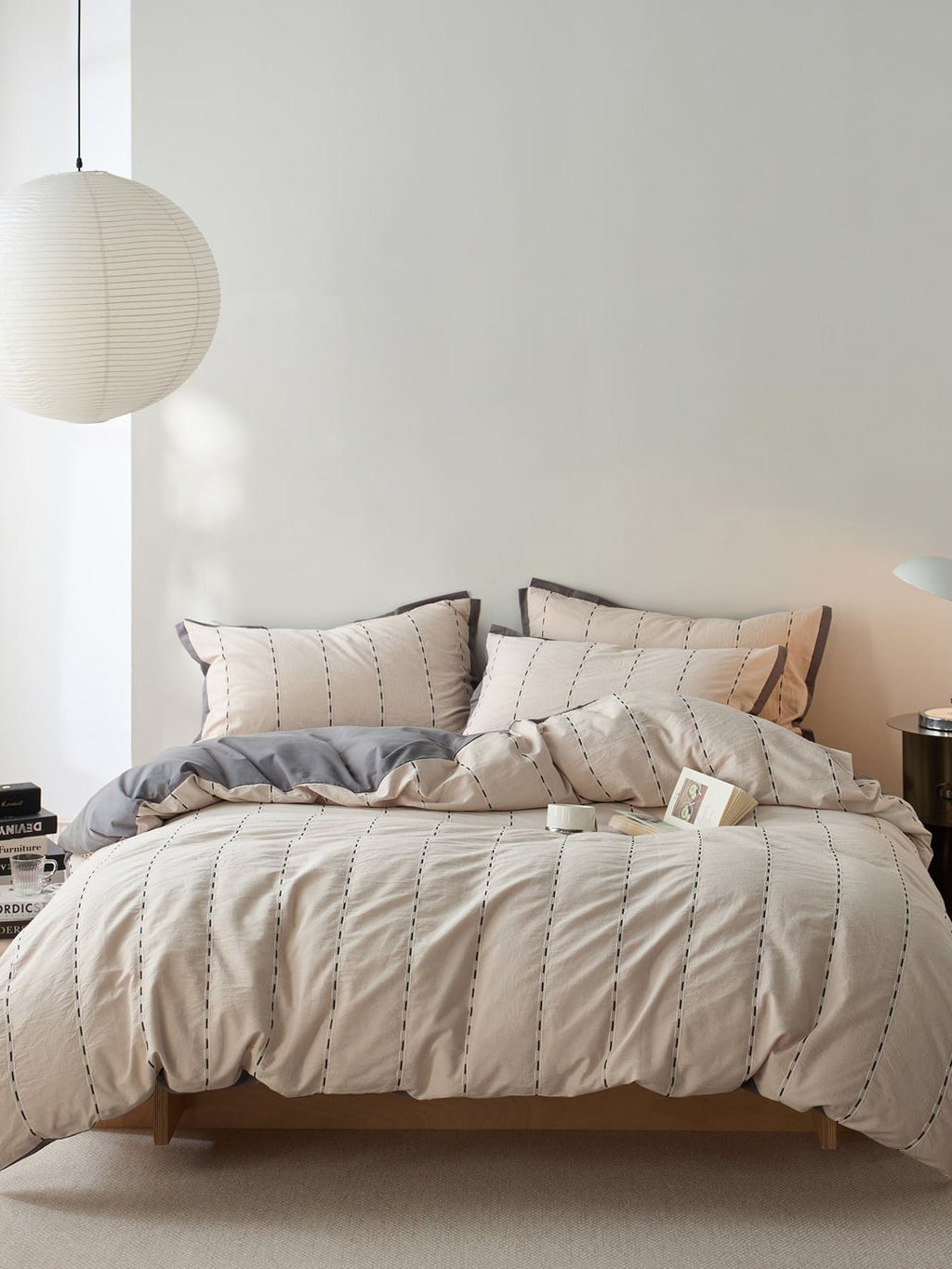 Cordline Cotton Jacquard Duvet Cover Set original reference image 9