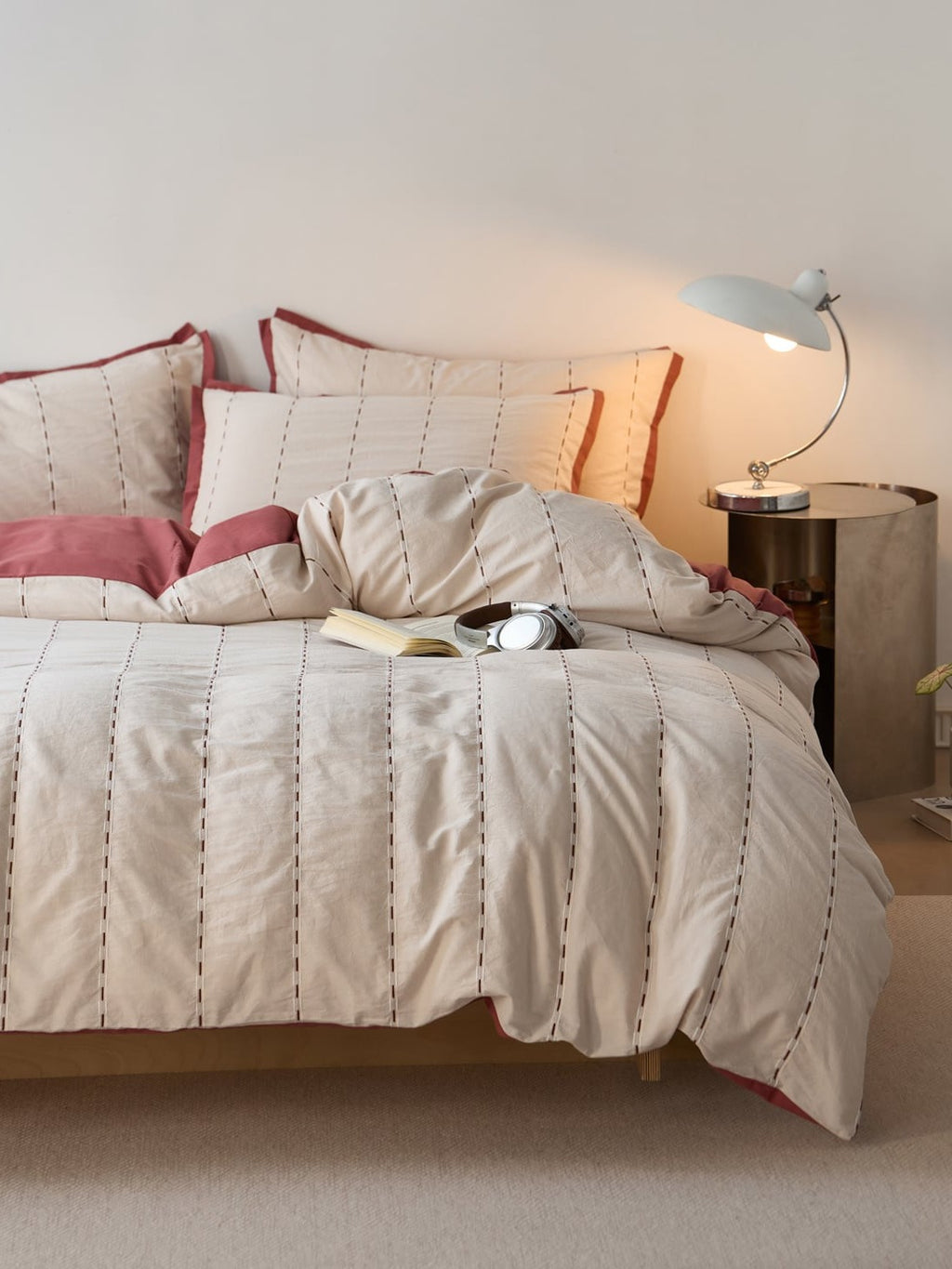 Cordline Cotton Jacquard Duvet Cover Set original reference image 18