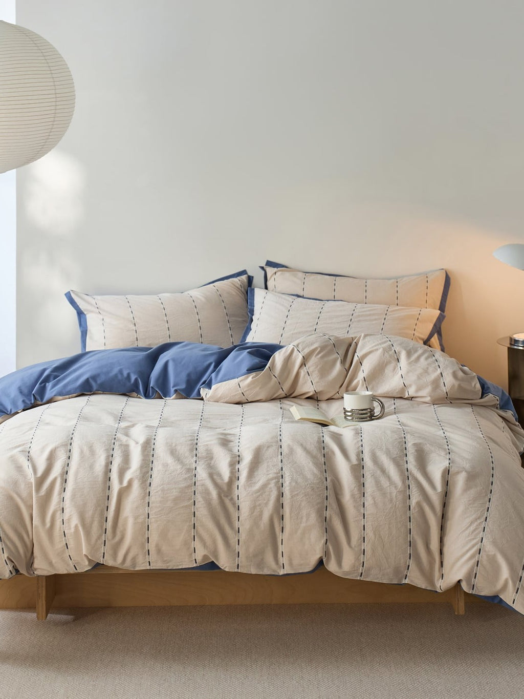 Cordline Cotton Jacquard Duvet Cover Set original reference image 25