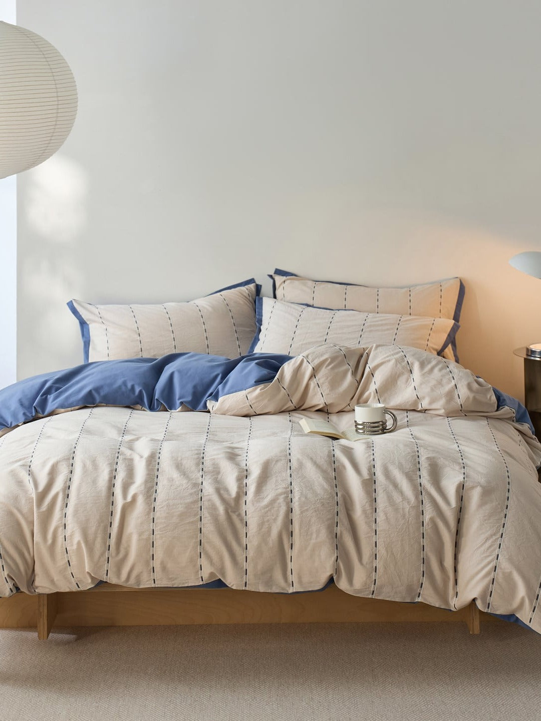 Cordline Cotton Jacquard Duvet Cover Set original reference image 25