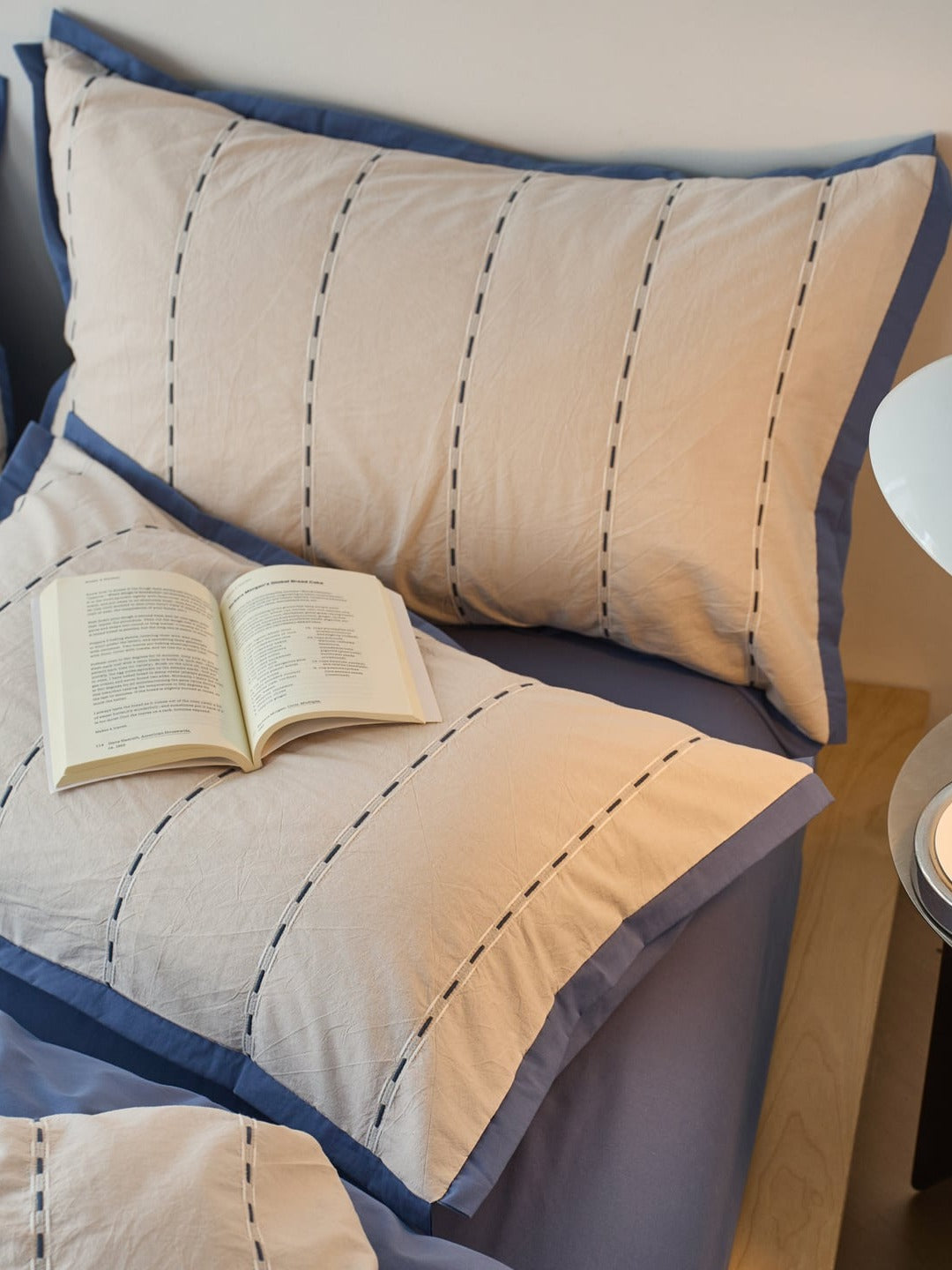 Cordline Cotton Jacquard Duvet Cover Set original reference image 29