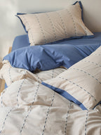 Cordline Cotton Jacquard Duvet Cover Set original reference image 31