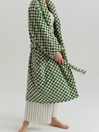 Cotton Gingham Bathrobe - 5 Colors