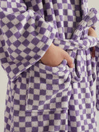 Cotton Gingham Bathrobe - 5 Colors