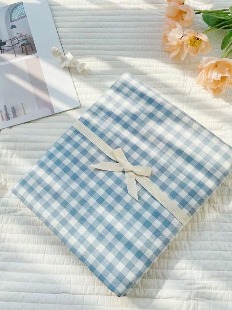 Cotton Gingham Sheet Set - 7 colors