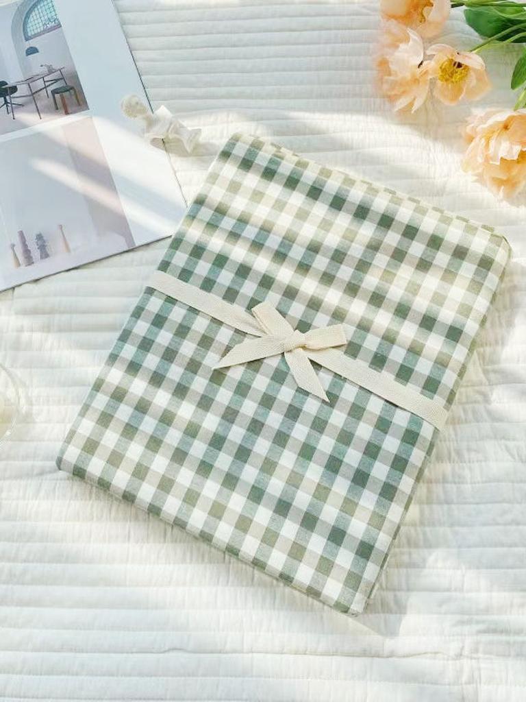 Cotton Gingham Sheet Set - 7 colors