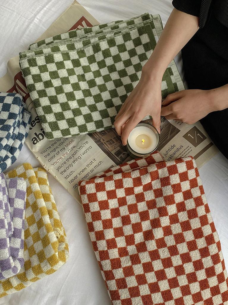 Cotton Gingham Towel - 5 Colors