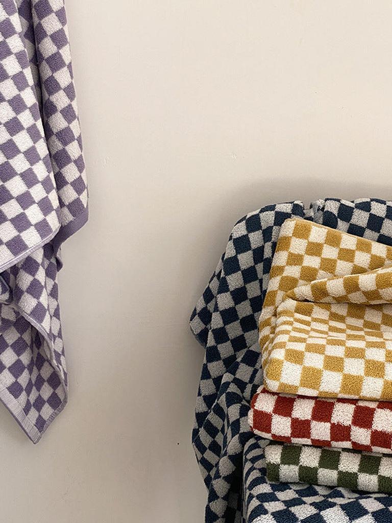 Cotton Gingham Towel - 5 Colors