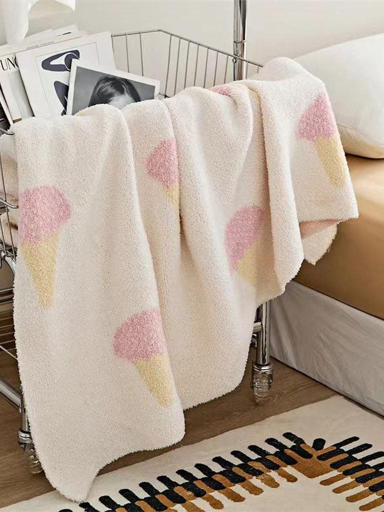 Cute Ice Cream Blanket