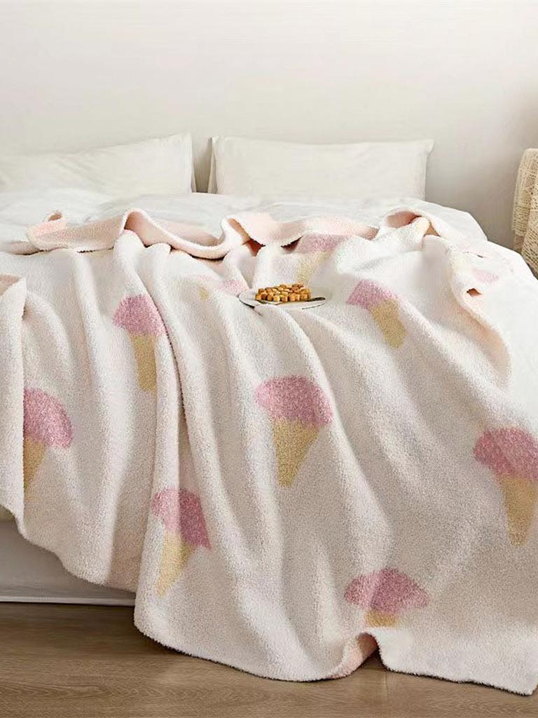 Cute Ice Cream Blanket
