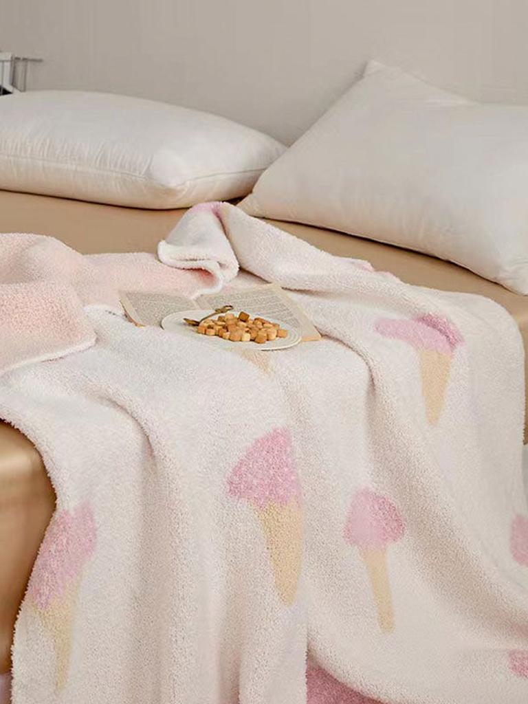 Cute Ice Cream Blanket