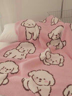 Cutie Bichon Diary Blanket