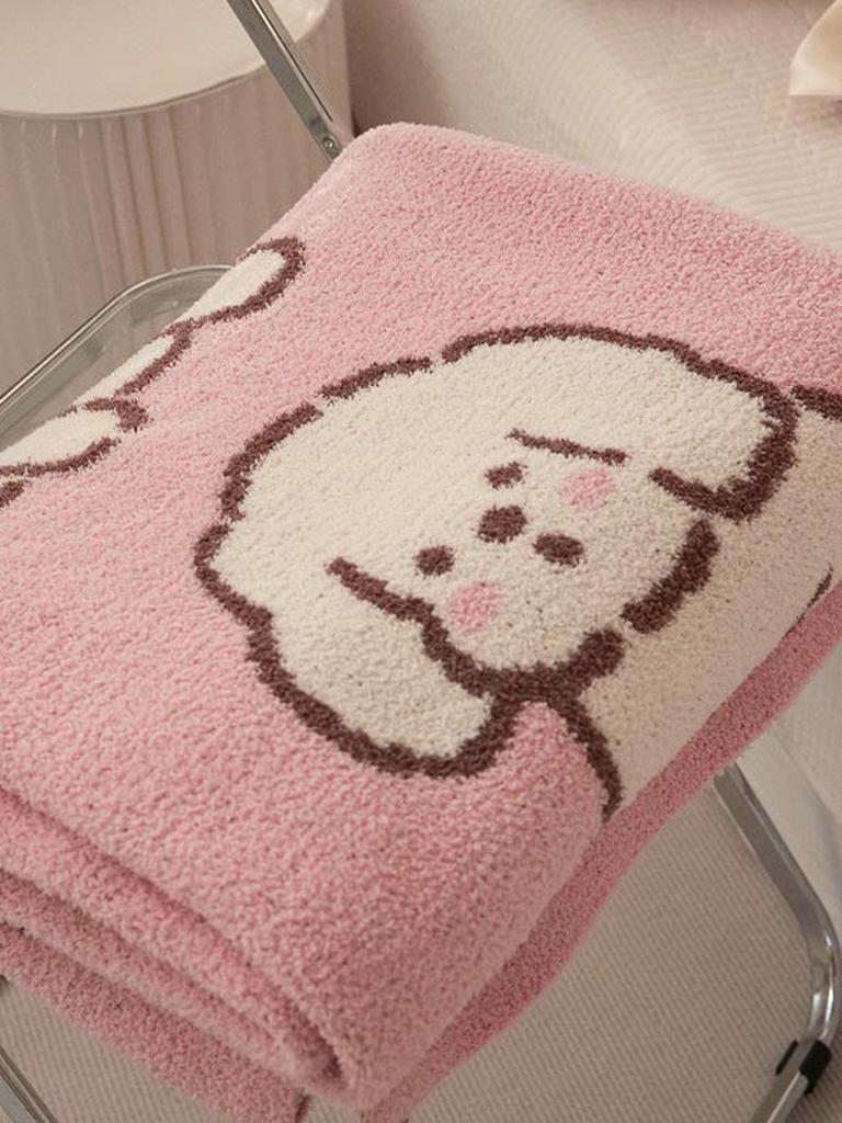 Cutie Bichon Diary Blanket