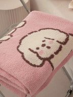 Cutie Bichon Diary Blanket