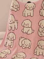 Cutie Bichon Diary Blanket