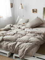 Everyday Cotton Jersey Duvet Cover Set original reference image 1