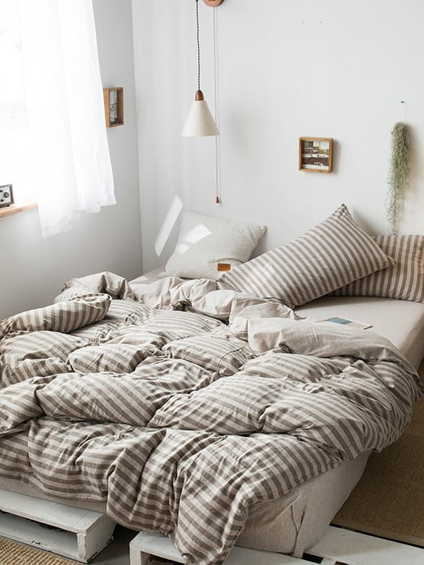 Everyday Cotton Jersey Duvet Cover Set original reference image 6