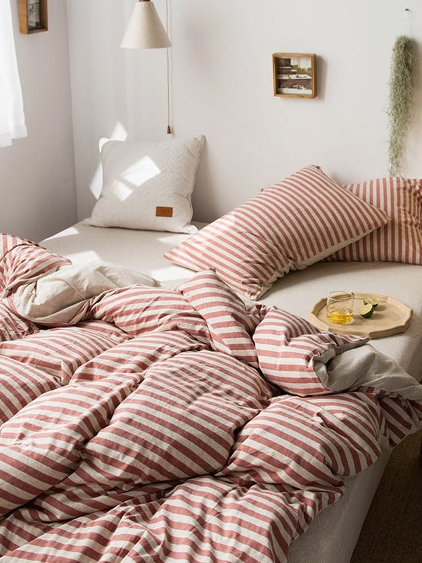 Everyday Cotton Jersey Duvet Cover Set original reference image 7