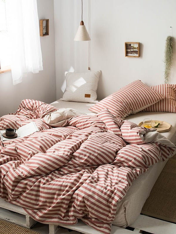 Everyday Cotton Jersey Duvet Cover Set original reference image 8