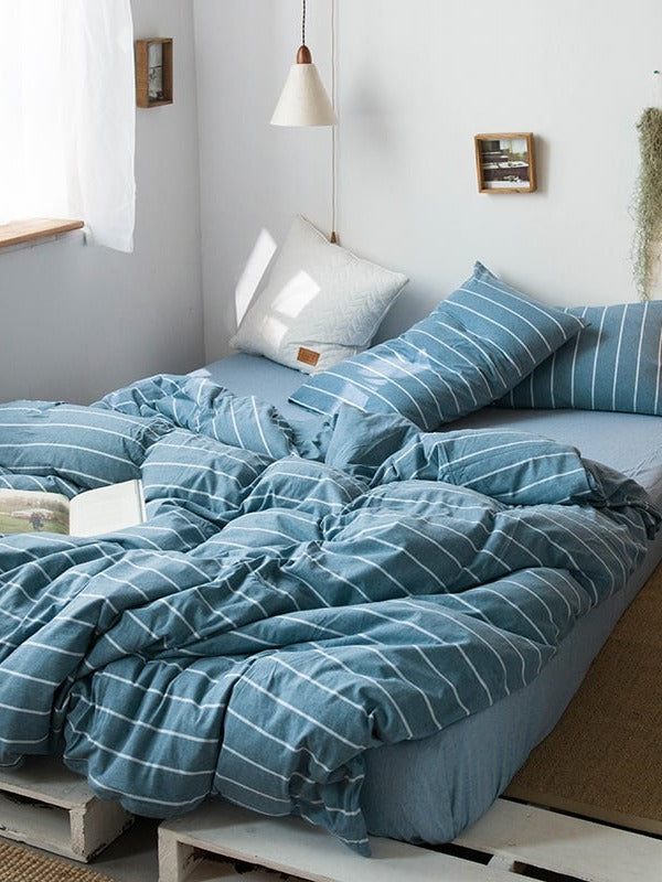Everyday Cotton Jersey Duvet Cover Set original reference image 106