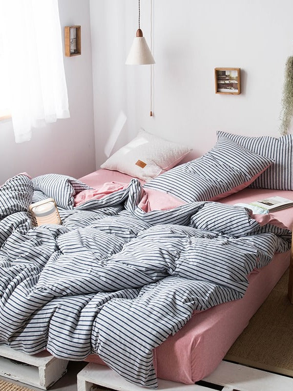 Everyday Cotton Jersey Duvet Cover Set original reference image 108