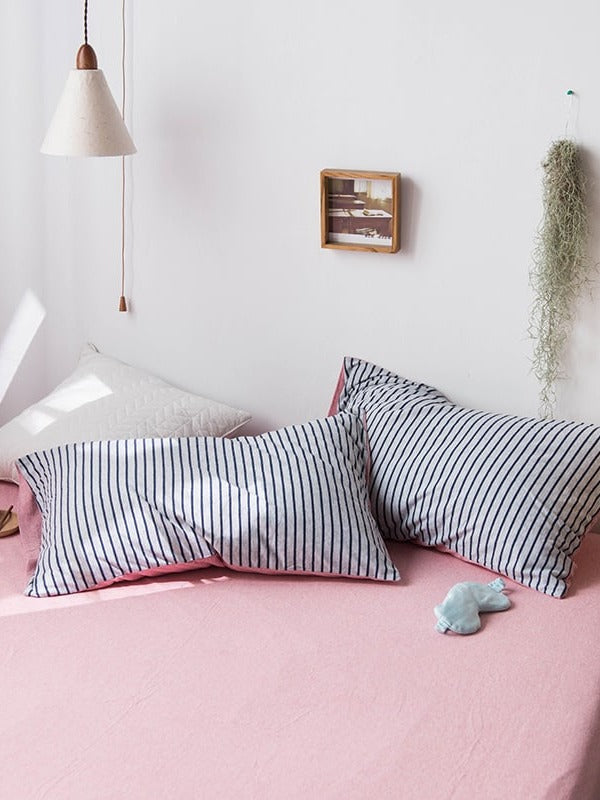Everyday Cotton Jersey Duvet Cover Set original reference image 109