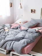 Everyday Cotton Jersey Duvet Cover Set original reference image 112